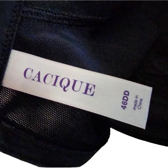 Cacique Sexy Cushioned Support Bra 46DD. New with tags - Picture 4 of 13